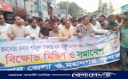 বাবুলের মুক্তি না দিলে ফরিদপুর অচল করার হুঁশিয়ারি