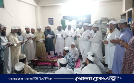 নির্বাচনী লক্ষ্য ও তৃণমূল শক্তিশালী করার প্রত্যয়ে খেলাফত মজলিসের বাড্ডা থানা কমিটি ঘোষণা