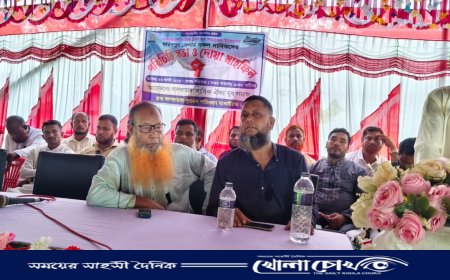 আলফাডাঙ্গায়  নাবিক ঐক্য যুব সমাজের উদ্যোগে অনুষ্ঠিত হলো পরিচিতি ও আলোচনা সভা