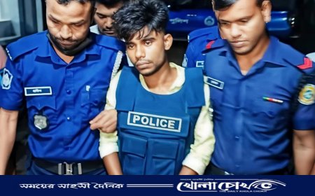 আগৈলঝাড়ায় শ্বশুরকে শ্বাসরোধে হত্যার পর লাশ গুম