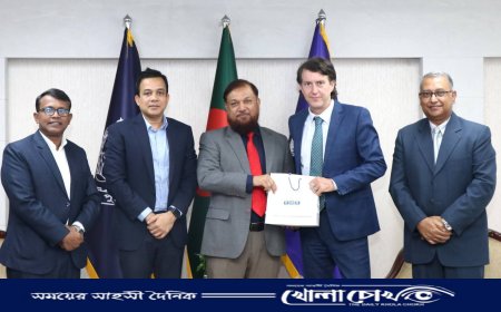 সিআইডি প্রধানের সাথে এফবিআই প্রতিনিধি দলের সৌজন্য সাক্ষাৎ