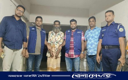 আগৈলঝাড়ায় অপহরণ ও গণধর্ষণ মামলার ১৪ বছরের সাজাপ্রাপ্ত আসামি গ্রেফতার