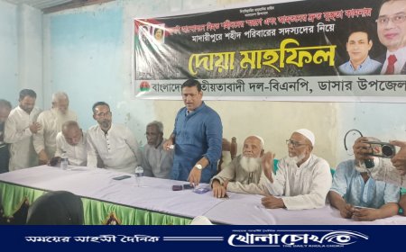 জুলাই আন্দোলনে নিহত-আহতদের পাশে থাকবে বিএনপি