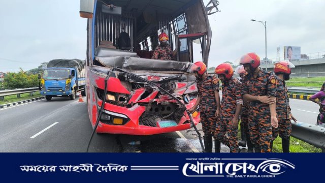 ঢাকা-মাওয়া এক্সপ্রেসওয়েতে পৃথক দুর্ঘটনায় নিহত ১, আহত অন্তত ১০