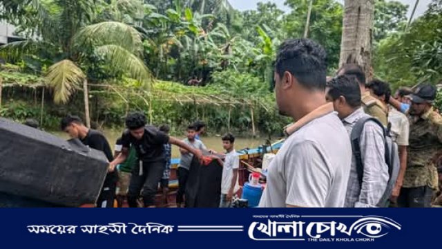 শব্দদূষণ রোধে নেছারাবাদের পর্যটন এলাকায় সাঁড়াশি অভিযান