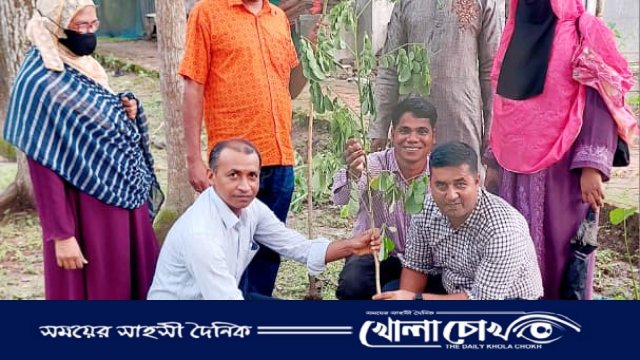 তারুণ্যের উৎসব ২০২৫ উপলক্ষে ইন্দুরকানীতে বিআরডিবির বৃক্ষরোপণ কর্মসূচি