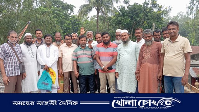 আত্রাইয়ে বড় শিমলা মহিলা কলেজে ছাদ ঢালাই কাজের উদ্বোধন