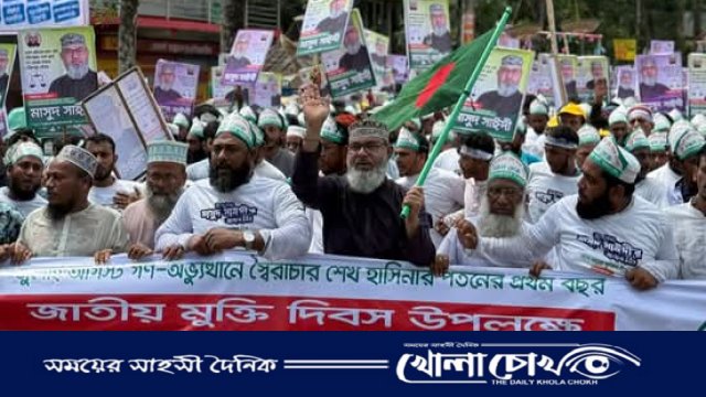রাজাকার ব্যবসা চলবে না, জনগণ জামায়াতকে ক্ষমতায় দেখতে চায় - মাসুদ সাঈদীর