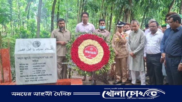 শহীদ স্মরণ ও বিজয়োল্লাসে মুখর মাগুরা: জেলাজুড়ে গণঅভ্যুত্থান দিবস পালিত