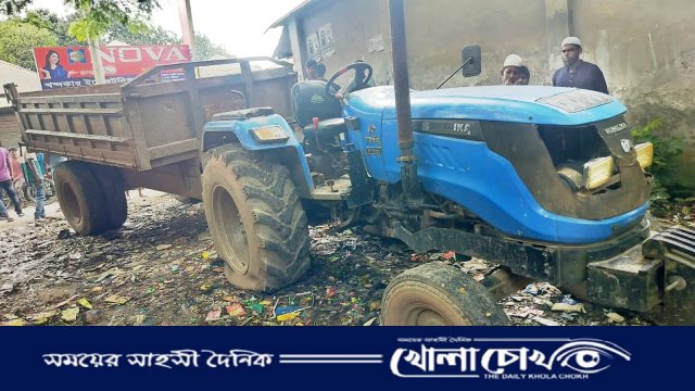 সালথায় ট্রলির চাপায় ৩ বছরের শিশু নিহত