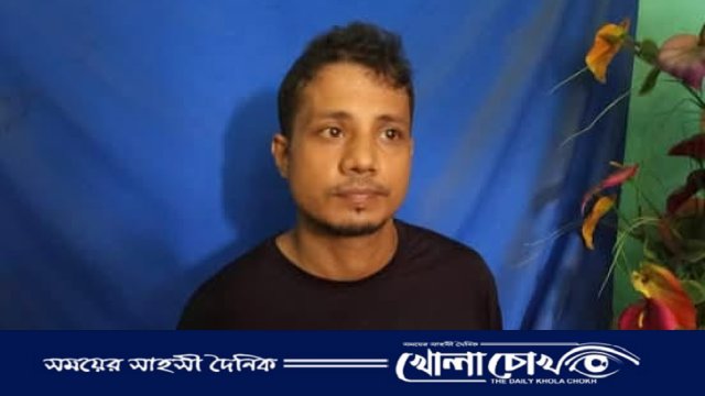 নেছারাবাদে প্রতারণার মাধ্যমে টাকা ও মোবাইল হাতিয়ে নেওয়া যুবক আটক