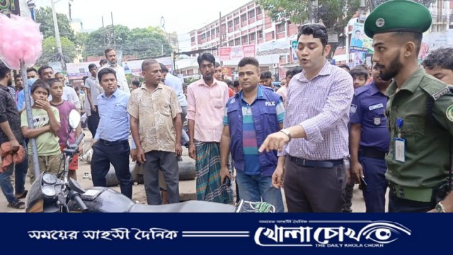 ব্রাহ্মণবাড়িয়ায় অবৈধ সিএনজি স্ট্যান্ড উচ্ছেদ, ৫৭ হাজার টাকা জরিমানা