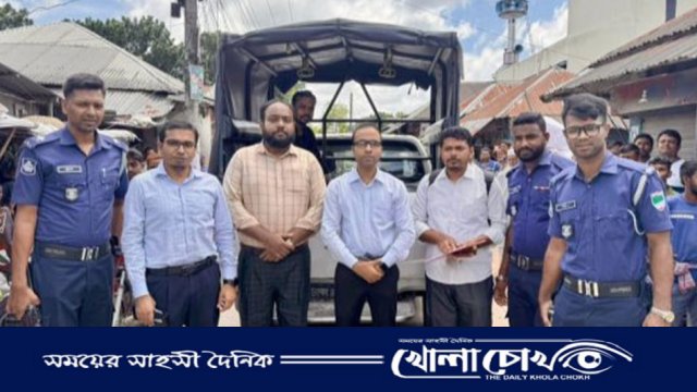 মাগুরায় ভ্রাম্যমাণ আদালতের অভিযান: ৬২ কেজি পলিথিন জব্দ