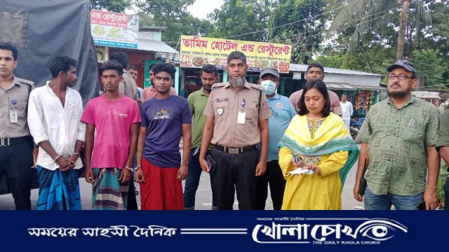 সদরপুরে মাদকের আখড়ায় ভ্রাম্যমাণ আদালতের হানা