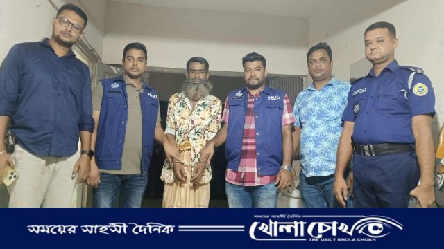 আগৈলঝাড়ায় অপহরণ ও গণধর্ষণ মামলার ১৪ বছরের সাজাপ্রাপ্ত আসামি গ্রেফতার