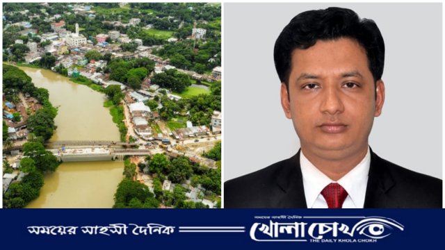 নগরকান্দায় ইউএনও দবির উদ্দিনের উদ্যোগে কুমার নদ দূষণমুক্ত
