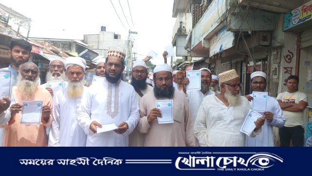 সালথায় নির্বাচনী প্রচারণায় বটগাছ প্রতীকের গণসংযোগ