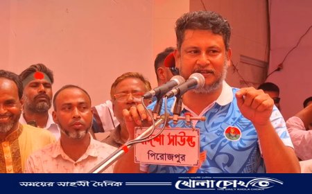 পিরোজপুরে বিএনপিতে যুবলীগ নেতার ভাইপো