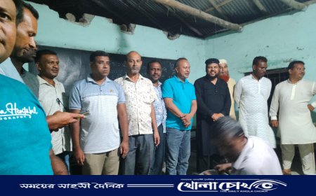 দিনাজপুরের নবাবগঞ্জে বিএনপি নেতাকর্মীদের সাথে মতবিনিময় সভা