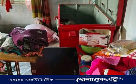 নওগাঁয় অস্ত্রের মুখে জিম্মি করে বিএনপি নেতার বাড়িতে ডাকাতি