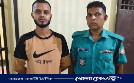 বেরোবি ছাত্রলীগের ত্রাণ ও দুর্যোগ ব্যবস্থাপনা সম্পাদক নাহিদ গ্রেফতার