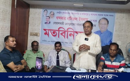 দালাল ও অন্যায় প্রশ্রয়কারীদের বিরুদ্ধে কলম তীক্ষ্ণ করুন - খন্দকার নাসিরুল ইসলাম