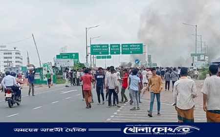 মহাসড়ক অবরোধে অচল দক্ষিণবঙ্গ, চরম দুর্ভোগে যাত্রীরা