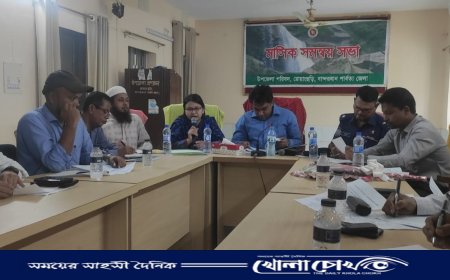 রোয়াংছড়িতে টাইফয়েড টিকাদান ক্যাম্পেইন সমন্বয় সভা