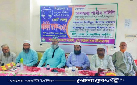 দাঁড়িপাল্লায় ভোট দিয়ে আল্লামা সাঈদীর হত্যার বদলা নেব: শামীম সাঈদী