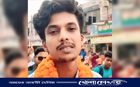 জাকসু নির্বাচনে আল-বেরুনী হলে সাকিলের জয়