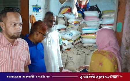 নাসিরনগরে খাদ্যবান্ধব কর্মসূচির ১৭২ বস্তা চাল উদ্ধার, দুই শ্রমিকের কারাদণ্ড