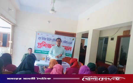 মধুখালীতে নারীদের আত্মপ্রত্যয়ী করতে ১০ দিনব্যাপী ভিডিপি মৌলিক প্রশিক্ষণ শুরু