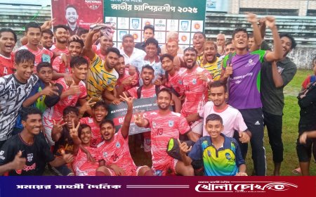 জাতীয় ফুটবল চ্যাম্পিয়নশিপ: নারায়ণগঞ্জকে টাইব্রেকারে হারিয়ে পরের পর্বে ফরিদপুর