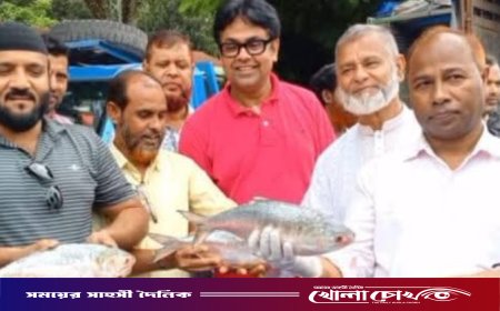 শারদীয় দুর্গাপূজা উপলক্ষে ভারতে ইলিশ রপ্তানি শুরু