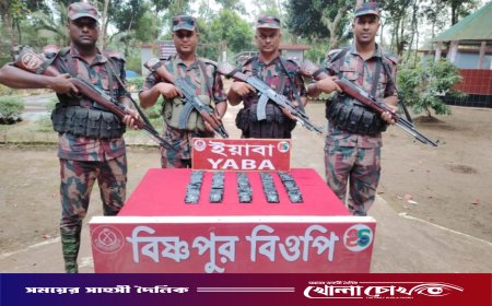 ব্রাহ্মণবাড়িয়া-হবিগঞ্জ সীমান্তে পৌনে ৩৩ লাখ টাকার মাদকসহ ২ আটক