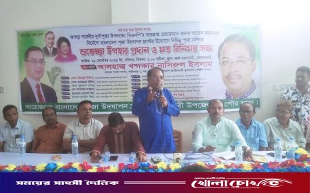 সাম্প্রদায়িক সম্প্রীতি রক্ষায় বিএনপি পাশে থাকবে: খন্দকার নাসিরুল