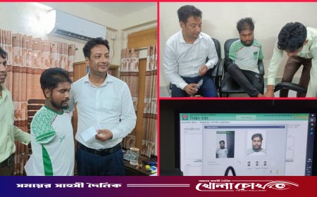 স্বপ্ন জয়ের পথে আর বাধা নয় পরিচয়পত্র, জসিমের পাশে উপজেলা প্রশাসন