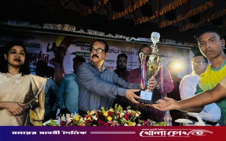 সদরপুরে ক্রীড়া প্রতিযোগিতার ফাইনাল খেলা ও পুরস্কার বিতরণ