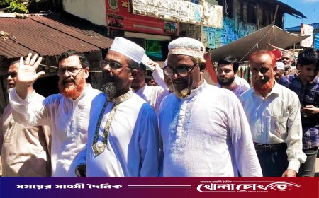 কাপ্তাইয়ে জামায়াতে ইসলামীর গণসংযোগ ও পথসভা অনুষ্ঠিত