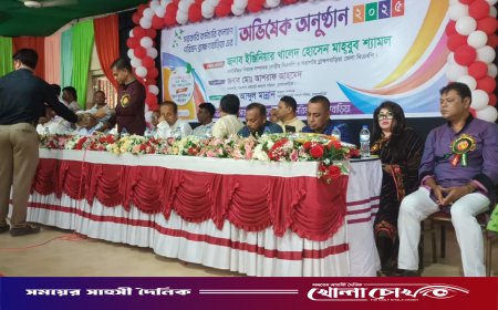 ব্রাহ্মণবাড়িয়ায় সরকারি কর্মচারী কল্যাণ পরিষদের অভিষেক অনুষ্ঠান অনুষ্ঠিত