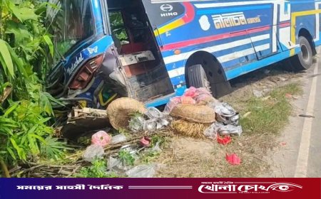 ঢাকা-আরিচা মহাসড়কে নীলাচল পরিবহনের বেপরোয়া বাসের চাপায় ভ্যানচালক নিহত