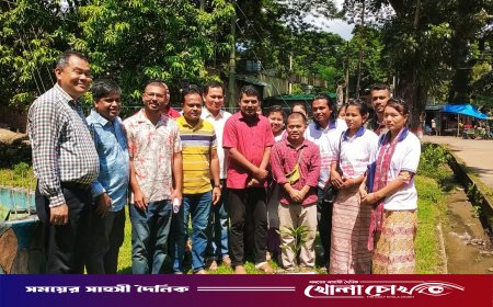 কাপ্তাইয়ে ‘ক্লাইমেট ট্রি ইনিশিয়েটিভ প্রোগ্রাম এর বৃক্ষরোপণ কর্মসূচি উদ্বোধন