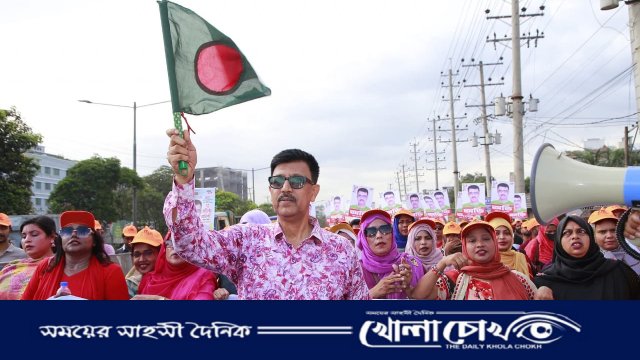 বর্ণাঢ্য র‍্যালিতে বিএনপির ৪৭তম প্রতিষ্ঠাবার্ষিকী উদযাপন