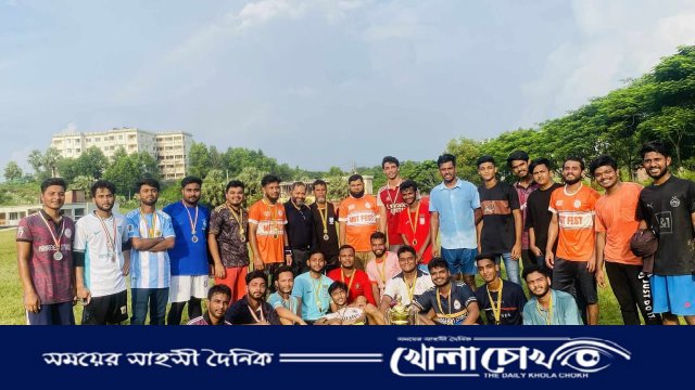 কুবিতে ব্যবস্থাপনা শিক্ষা বিভাগের ফুটবল টুর্নামেন্টে চ্যাম্পিয়ন ১৬তম আবর্তন