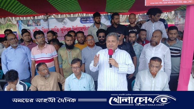 গোলের বন্যায় ভাসলো চরভদ্রাসন, জিয়া স্মৃতি ফুটবলের উদ্বোধনী ম্যাচেই কুষ্টিয়ার দাপুটে জয়