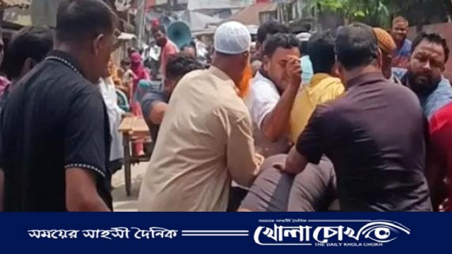 ফরিদপুরের আলফাডাঙ্গা থানা চত্বরেই যুবদল-স্বেচ্ছাসেবক দল নেতার ধুন্ধুমার