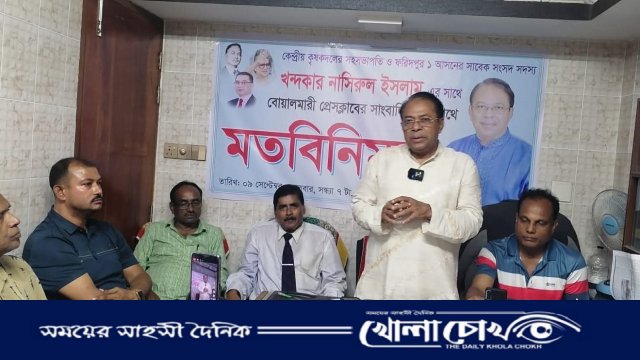 দালাল ও অন্যায় প্রশ্রয়কারীদের বিরুদ্ধে কলম তীক্ষ্ণ করুন - খন্দকার নাসিরুল ইসলাম