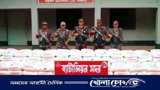 বিজয়নগরে ২ কোটি টাকার মালিকবিহীন উন্নতমানের পলিপ্রোপিলিন জব্দ