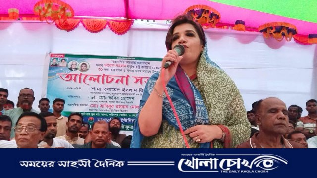 বাংলাদেশে বিএনপি একমাত্র দল যার কাছে গণতন্ত্র নিরাপদ: শামা ওবায়েদ