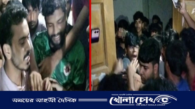 সংবাদ প্রকাশের জেরে মব তৈরি করে সাংবাদিককে হেনস্তা